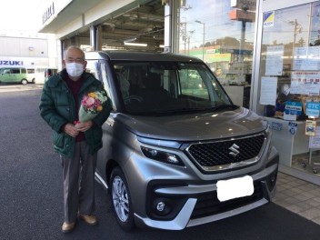 ！！☆　タロちゃん様のソリオバンディッドご納車　☆！！